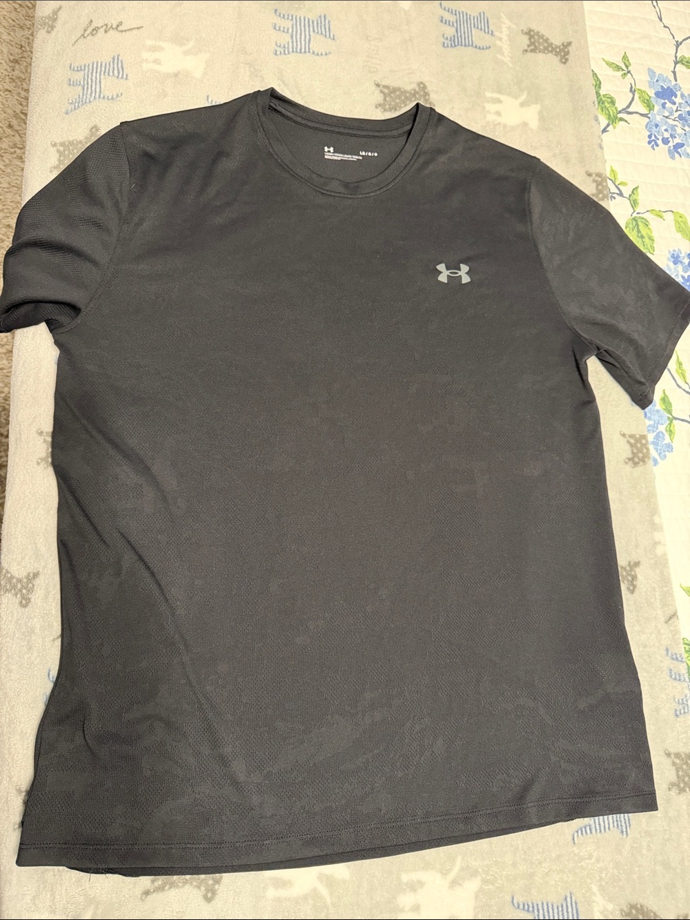 Under Armour Men’s Black Short Sleeve Crew Performance Tee